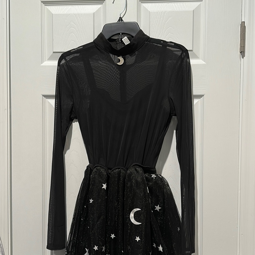 Black halloween witch costume